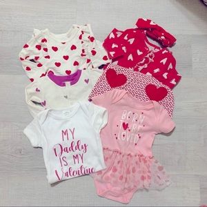 Baby Girl Valentine Bundle